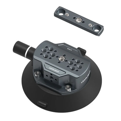 Support de téléphone et d'appareil photo à ventouse pour voiture avec support NATO pour téléphone, tablette, appareil photo reflex numérique, bras magique, GoPro, Insta360, verre