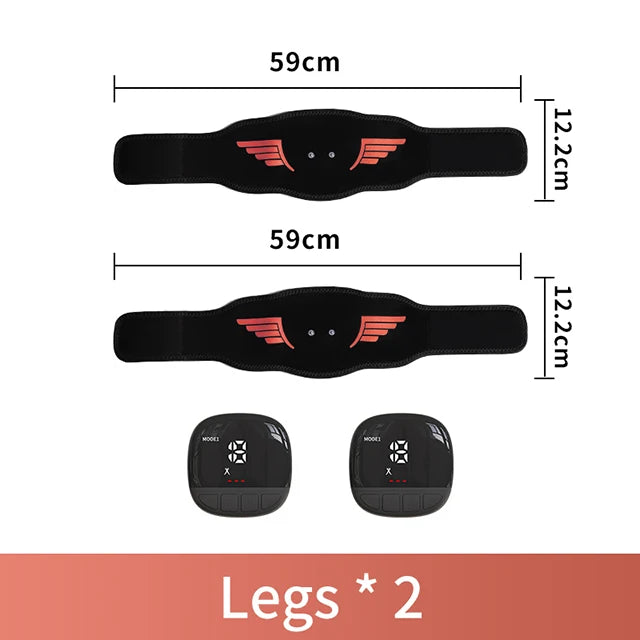 Nuevo entrenador EMS, estimulador muscular abdominal, cinturón adelgazante, monitoriza el consumo de calorías para brazos y piernas, equipo de fitness para bajar de peso.