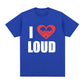 Chief Keef I Love Loud Same Style T Shirt Men's Fashion Hip Hop Short Sleeve T-shirt Casual Oversized T-shirts Streetwear Unisex