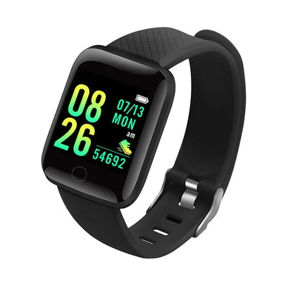 Smart Watch Men Women Message Bracelet Birthday Gift Sport Fitness Tracker D13 Smartwatch Wristwatches 116 Plus