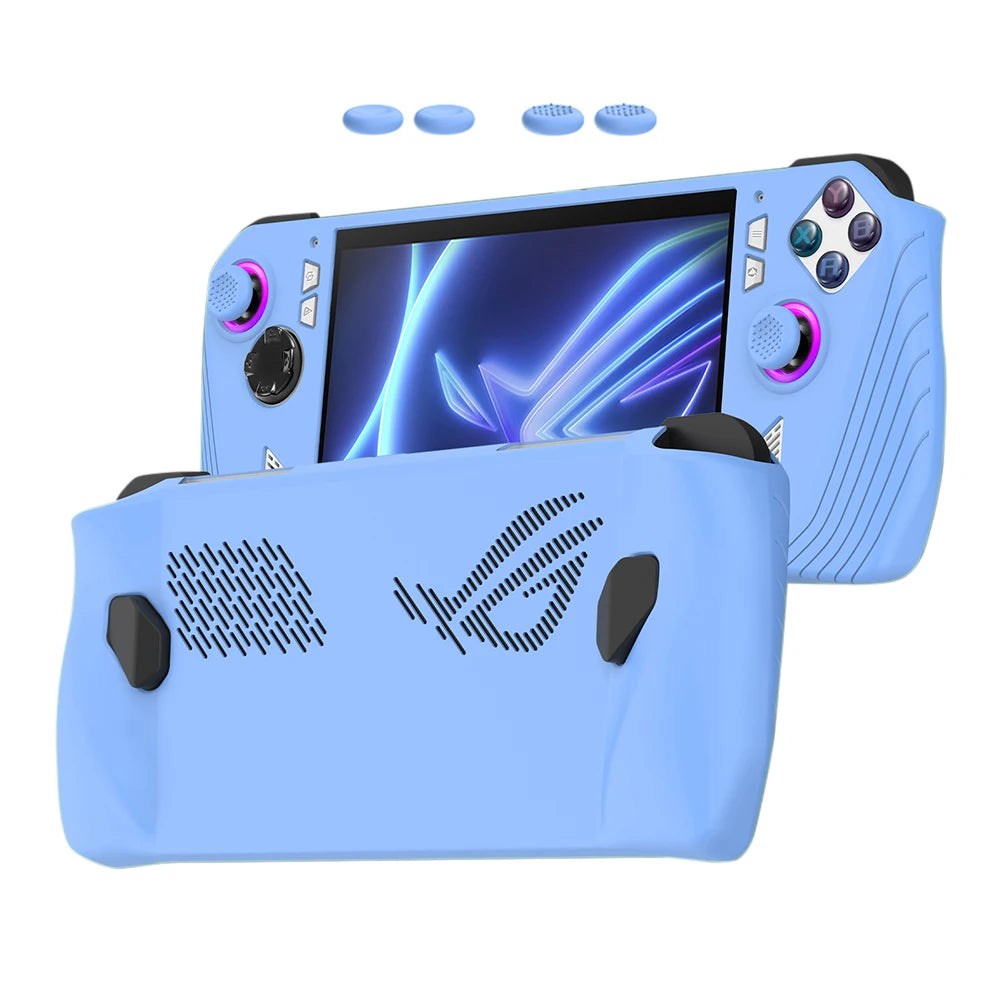 Soft Silicone Protective Cover Game Console Case Anti-Scratch Dustproof Protector Shell Sleeve for ASUS ROG Ally Game Accessorie