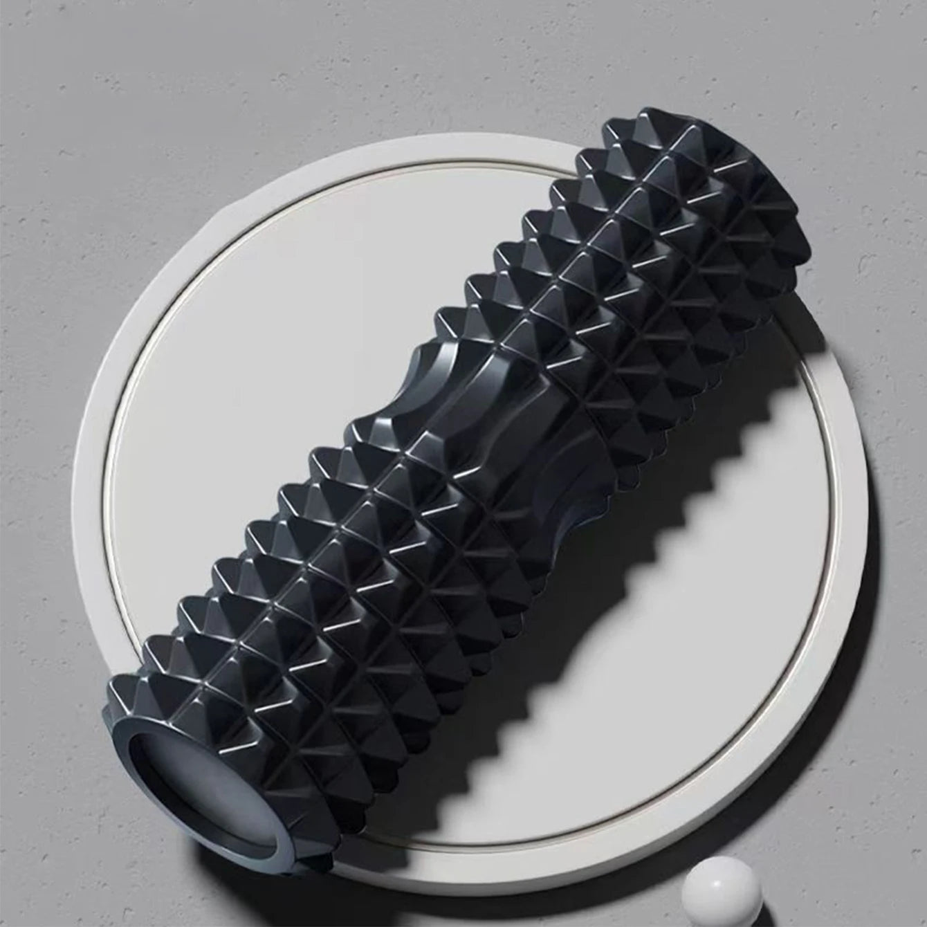 Rouleau de mousse de yoga de 45 cm, bloc de massage musculaire, outils de Pilates, colonne de yoga, ensemble de rouleaux de mousse de fitness, équipement d'exercice de brique de yoga