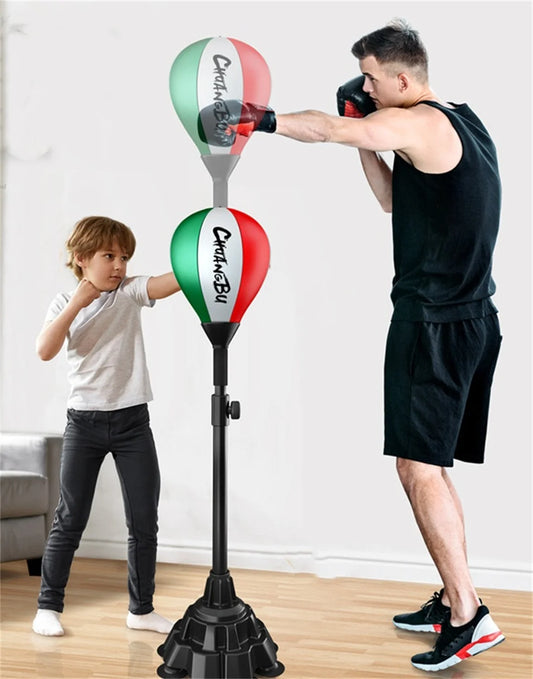 7254 Boxing reaction ball home tumbler punching bag for children and adults can be trained