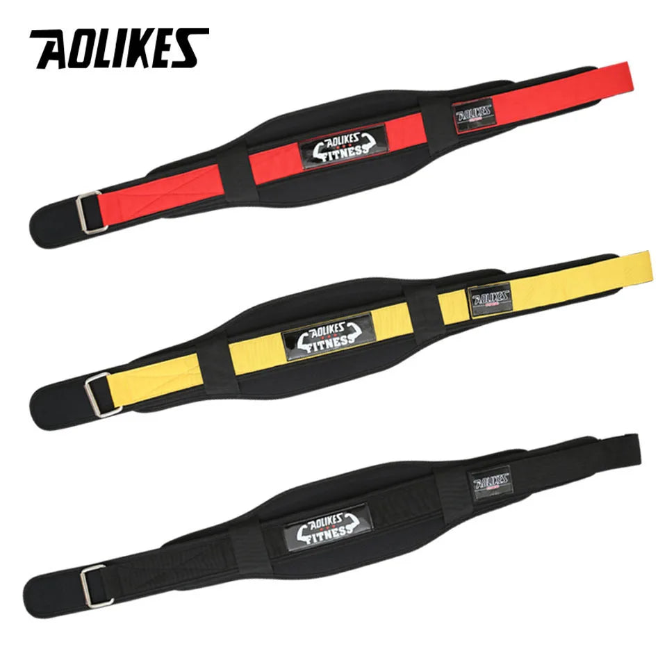 AOLIKES Fitness Weight Lifting Belt for Men & Women Gym Belts for Weightlifting, Powerlifting, Strength Training, Squat