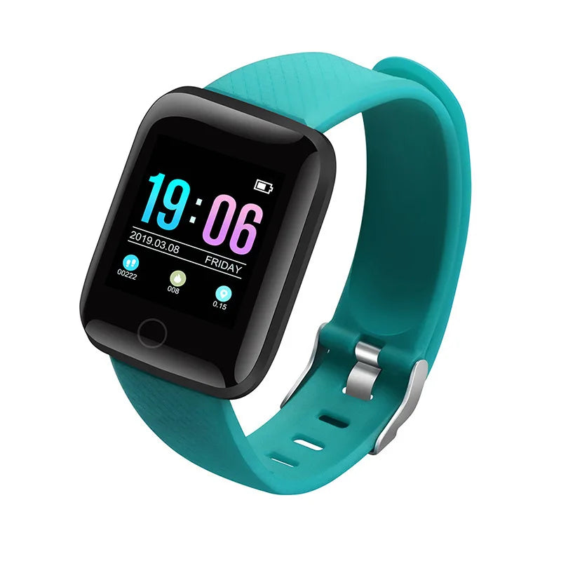 Smart Watch Men Women Message Bracelet Birthday Gift Sport Fitness Tracker D13 Smartwatch Wristwatches 116 Plus