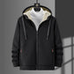 Sudaderas con capucha para hombre, sudaderas de invierno de lana gruesa, chaquetas con capucha de talla grande, abrigos de lana para hombre, cárdigan de lana de cordero para hombre, sudaderas con capucha