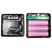 3*18650 Battery Holder Dual USB Power Bank Battery Box Mobile Phone Charger DIY Shell Case Charging Storage Case For SmartPhones