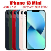 Apple iPhone 13 Mini 5G 4GB RAM 128/256/512GB ROM A15 Mobile Phone Unlocked 5.4"  Bionic Face ID NFC CellPhone IOS SmartPhone