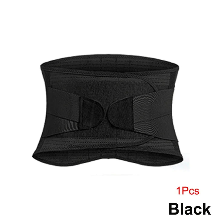 Back Support Lower Back Brace provides Back Pain Relief - Lumbar Support Belt for Men Women Keeps Your Spine Straight Safe
