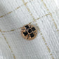 Tweed White Suit Jacket Women's 2024 Autumn Winter New Coat Casual Small Fragrance Outwear Ladies Temperament Blazer Female Top