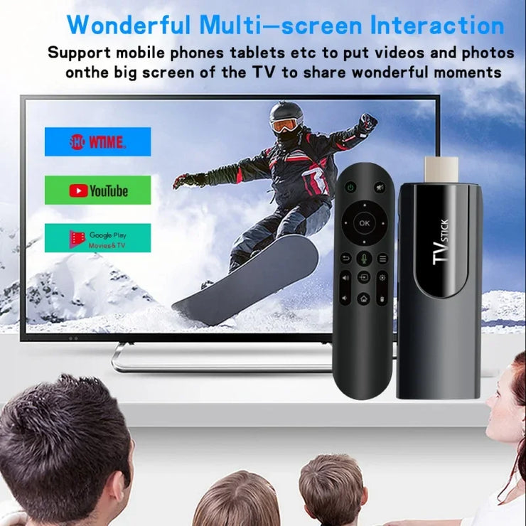 MX10 F3/MX10 mini TV stick android13 h618 ATV 4K HD TV box 2.4/5G WiFi smart TV receiver for Google YouTube Netflix media player