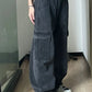 Autumn Women Harajuku Cargo Baggy Blue Jeans Streetwear Hip Hop Oversize Casual Wide Leg Vintage Demin Pants Y2k Loose Trousers