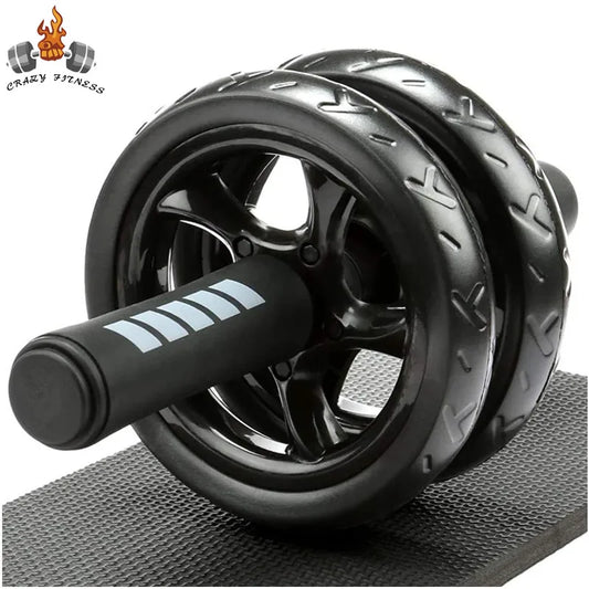 Roue abdominale silencieuse pour exercices de musculation à domicile