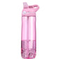 Bouteille d'eau en Tritan 750 ml/1 000 ml avec paille, écologique et durable, idéale pour la gym, le fitness et les sports de plein air.