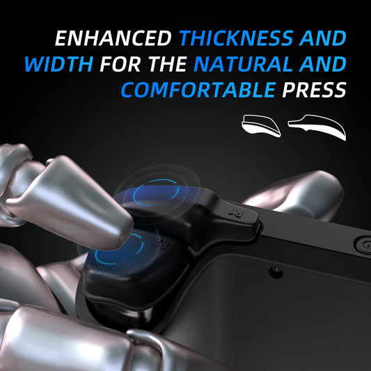 Kit d'amélioration des gâchettes PlayVital pour Steam Deck LCD, extension L1R1L2R2 pour Steam Deck OLED - 5 couleurs