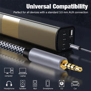 Gold Plated 3.5mm To 3.5 mm TRRS 4 Pole Jack Aux Cable For Car Headphones A Phone HIFI Audio Connector Wire Long 1m 2m 3m 5m 10m