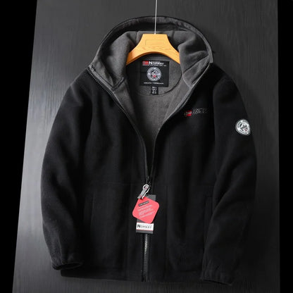 Nuevas parkas de invierno con capucha para hombre, chaquetas polares de calidad para exteriores, chaquetas holgadas de plumón a la moda, talla 3XL.