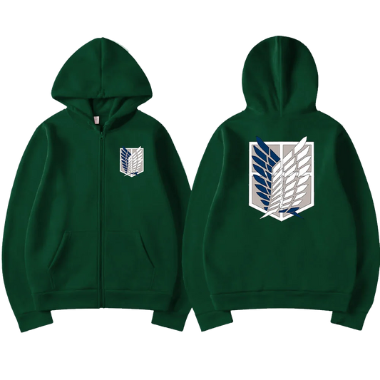 2023 New Arrival Bomber Jacket Men Long Sleeve Casual Baseball Uniform Coat Attack on Titan Shingeki No Kyojin Ackerman Jackets