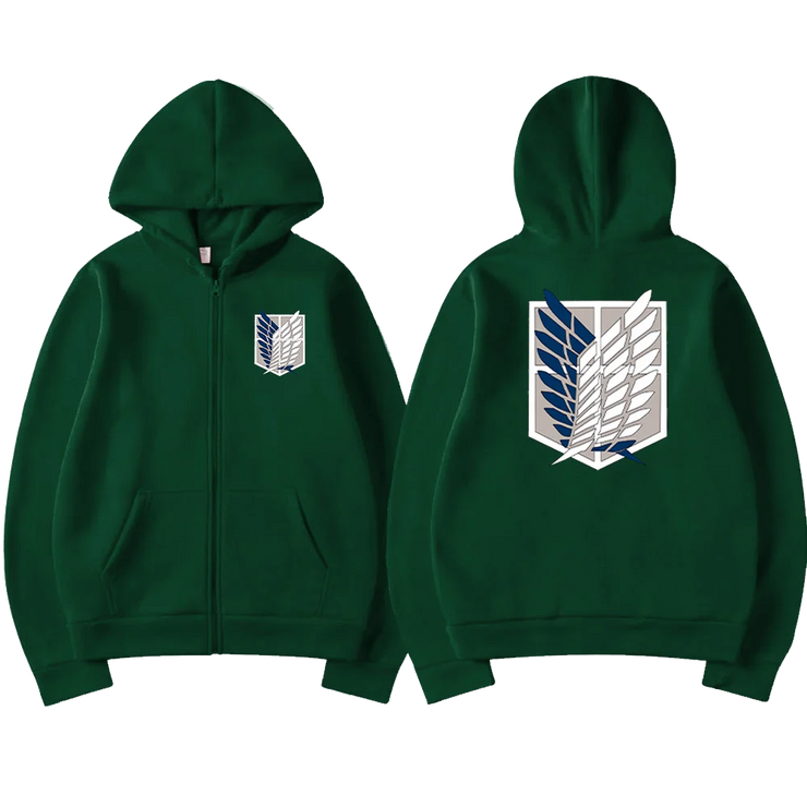 2023 New Arrival Bomber Jacket Men Long Sleeve Casual Baseball Uniform Coat Attack on Titan Shingeki No Kyojin Ackerman Jackets