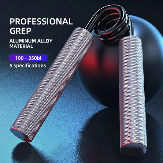 Entrenador de fuerza de agarre de 100 a 300 libras, 1 pieza, pinza de mano de metal para fitness, ejercitador de músculos del antebrazo antideslizante, ejercicio de rehabilitación de manos