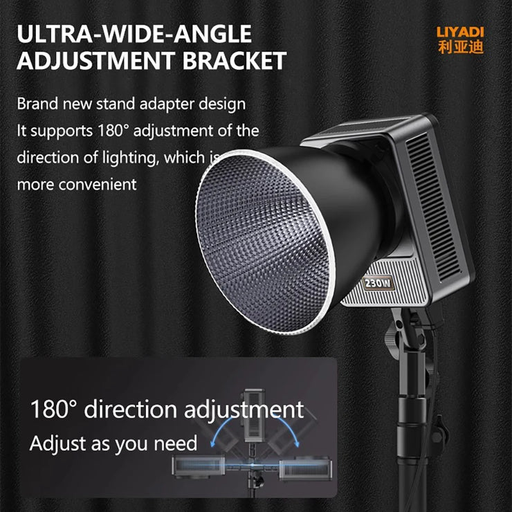 MIAOTU G230W G330W Portable LED Photography Light Fill Light 2800K-6500K Studio Baorongkou Video Light Live Studio
