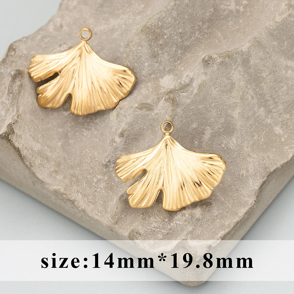 GUFEATHER MD88, accesorios de joyería, acero inoxidable 316L, sin níquel, accesorios de bricolaje, dijes, colgantes de bricolaje, fabricación de joyas, 4 piezas/lote