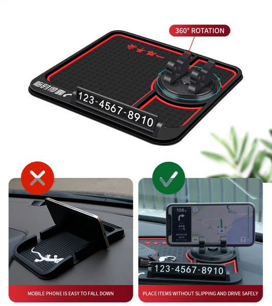 Car Anti-Skid Pad, Multifunctional Car Accessories Mobile Phone and Fixingcustomized Logo