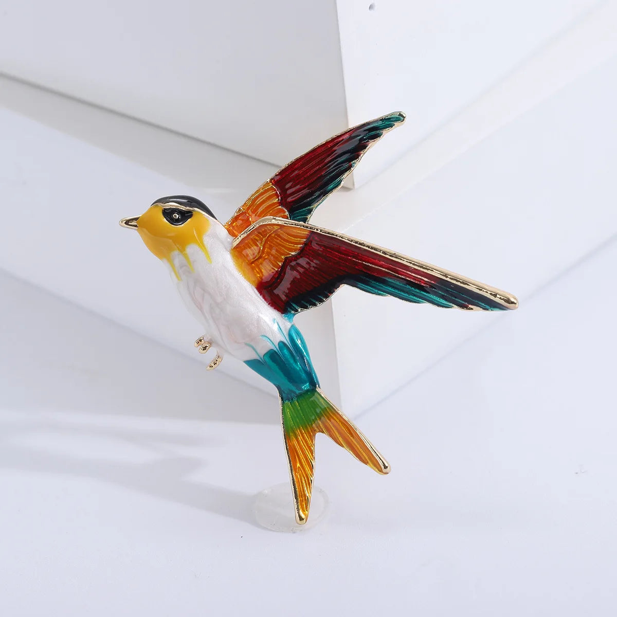 Metal Brooches Peace Dove Pins For Women Fashion Girls Corsage Festival Brooch Gifts Simple Banquet Dress Accessories Jewelry