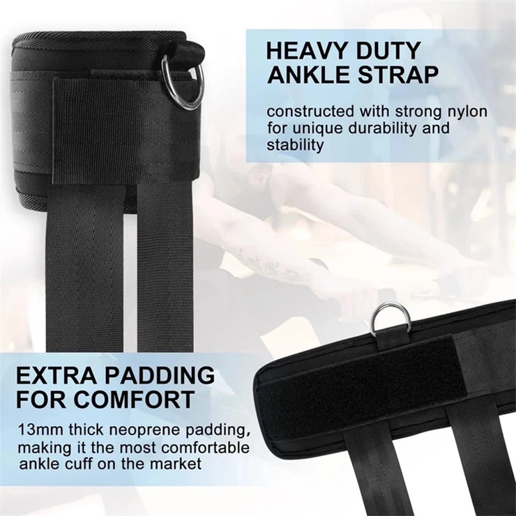 Pedal-type Ankle Fixed Straps Durable Ankle Weights Cuffs Dumbbell Ankle Strap Tibialis Trainer Leg Muscle Strengthen Home Gym