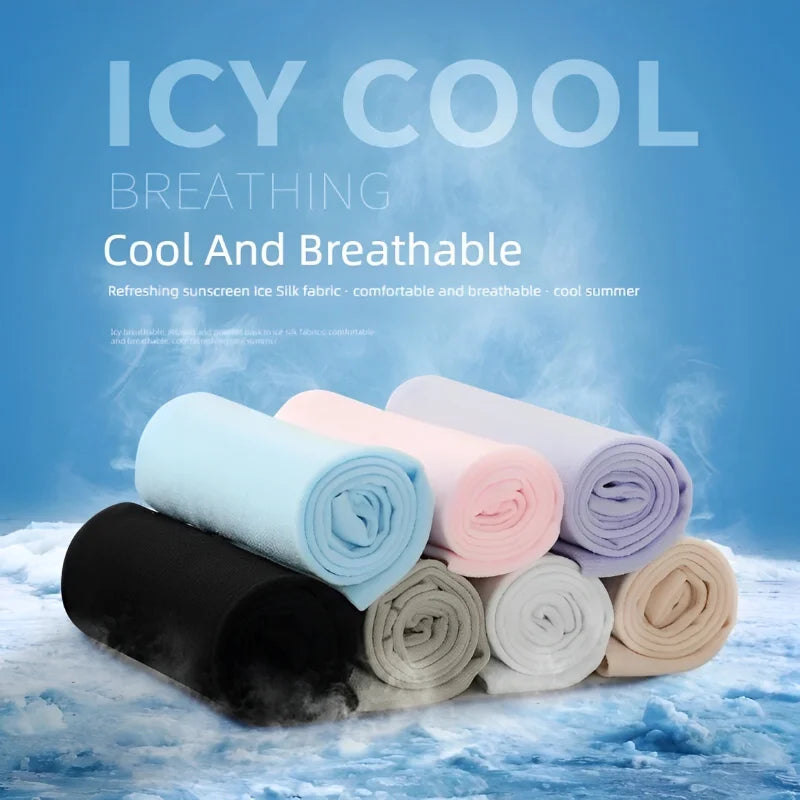 UPF50+ 1Pair Sunscreen Outdoor Sun Protection Arm Sleeves Women Men Sports Football Golf Cooling Sleeve Summer Ice Silk Ridin