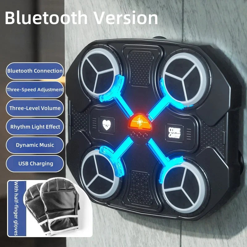 Boxing Music Machine Children's Boxing Wall Target Home Wall-Mounted Boxing Machine Six-Target Intelligent Boxing Training