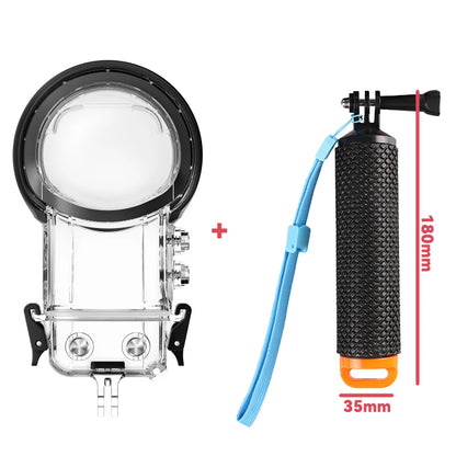 Dive Case For Insta360 X3 40M Waterproof Case For Insta360 ONE X3 Underwater Protect Box Diving Shell Action Cameras Accessories