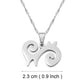 Anniyo African Symbol Pendant Necklaces Gold Color/Silver Color Ghanaian Gye Ethnic Jewelry Traditional Accessories #125321