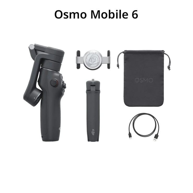 DJI Osmo Mobile 6 OM 6 handheld gimbal 3-Axis Stabilization ActiveTrack 5.0 Built-In Extension Rod original brand new in stock