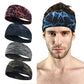 Printing Sports Headbands Sweatband Stretch Elastic Women Yoga Hair Bands Breathable Gym Fitness Running Cycling Tennis Headwrap