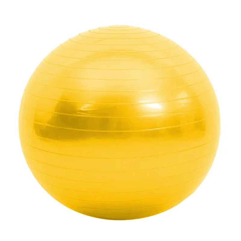 Ballon de fitness en PVC de 45 cm de diamètre, ballon de yoga épais et antidéflagrant, équipement de gymnastique à domicile, de Pilates, ballon d'équilibre
