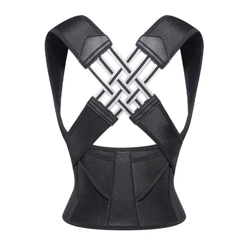 Posture Corrector for Women and Men, Adjustable Shoulder Posture Brace, Back Straightener Posture, Used for Middle Upper Spine