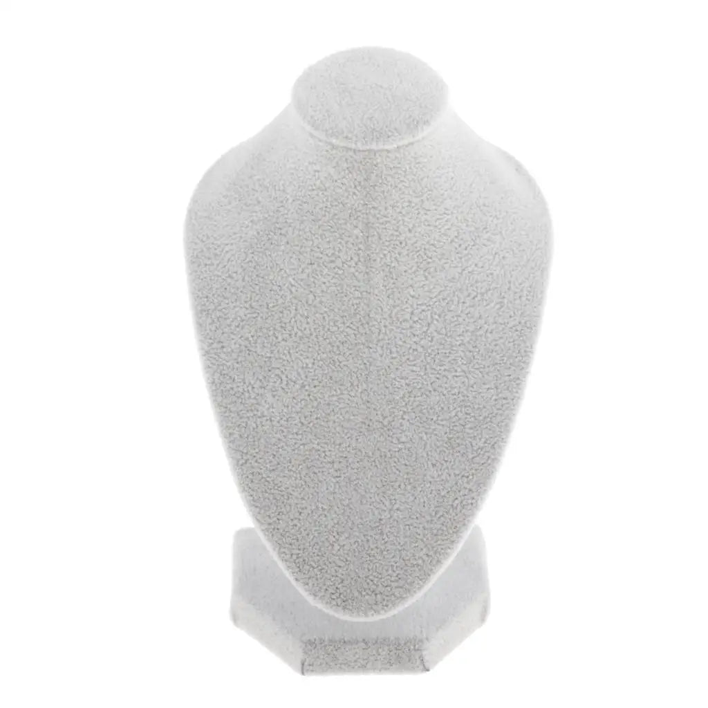 Mini caballete para exhibir collares y joyas, organizador de busto, 5,91 pulgadas, 1 terciopelo negro