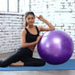 Ballon de fitness en PVC de 45 cm de diamètre, ballon de yoga épais et antidéflagrant, équipement de gymnastique à domicile, de Pilates, ballon d'équilibre