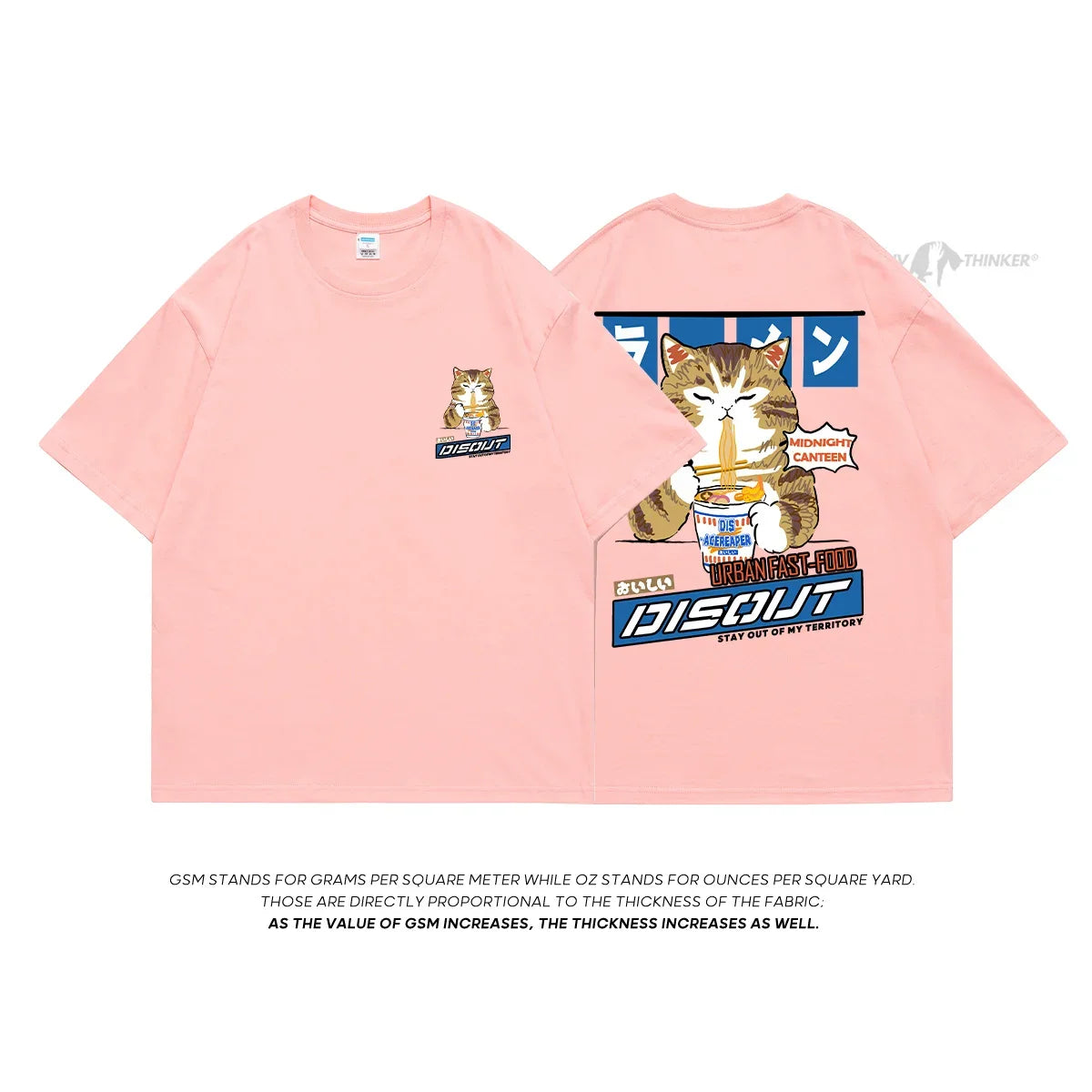 Camiseta informal de manga corta con estampado de dibujos animados para hombre, camiseta japonesa extragrande, ropa para hombre, cuello redondo, talla grande para mujer