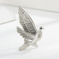 Metal Brooches Peace Dove Pins For Women Fashion Girls Corsage Festival Brooch Gifts Simple Banquet Dress Accessories Jewelry