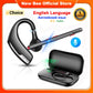 New Bee M51 Wireless Bluetooth 5.2 Headset with 500mAh Battery Dual-Mic CVC8.0 Noise Cancelling Business Driving Earbuds Mute