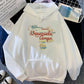 Sudadera con capucha venezolana para mujer, estilo gótico con gráficos de anime Y2K, ropa japonesa para mujer