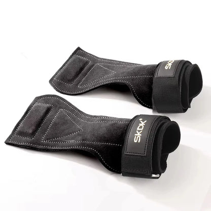 Lot de 2 gants de sport antidérapants et résistants à l'usure pour la protection des poignets et la force de préhension