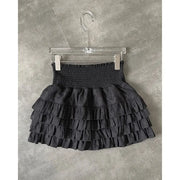 Y2k Skirts Women Lolita All-match Fashion Harajuku Dating Balletcore Sexy Hotsweet Tierred Elastic Waist Mini Faldas College Ins