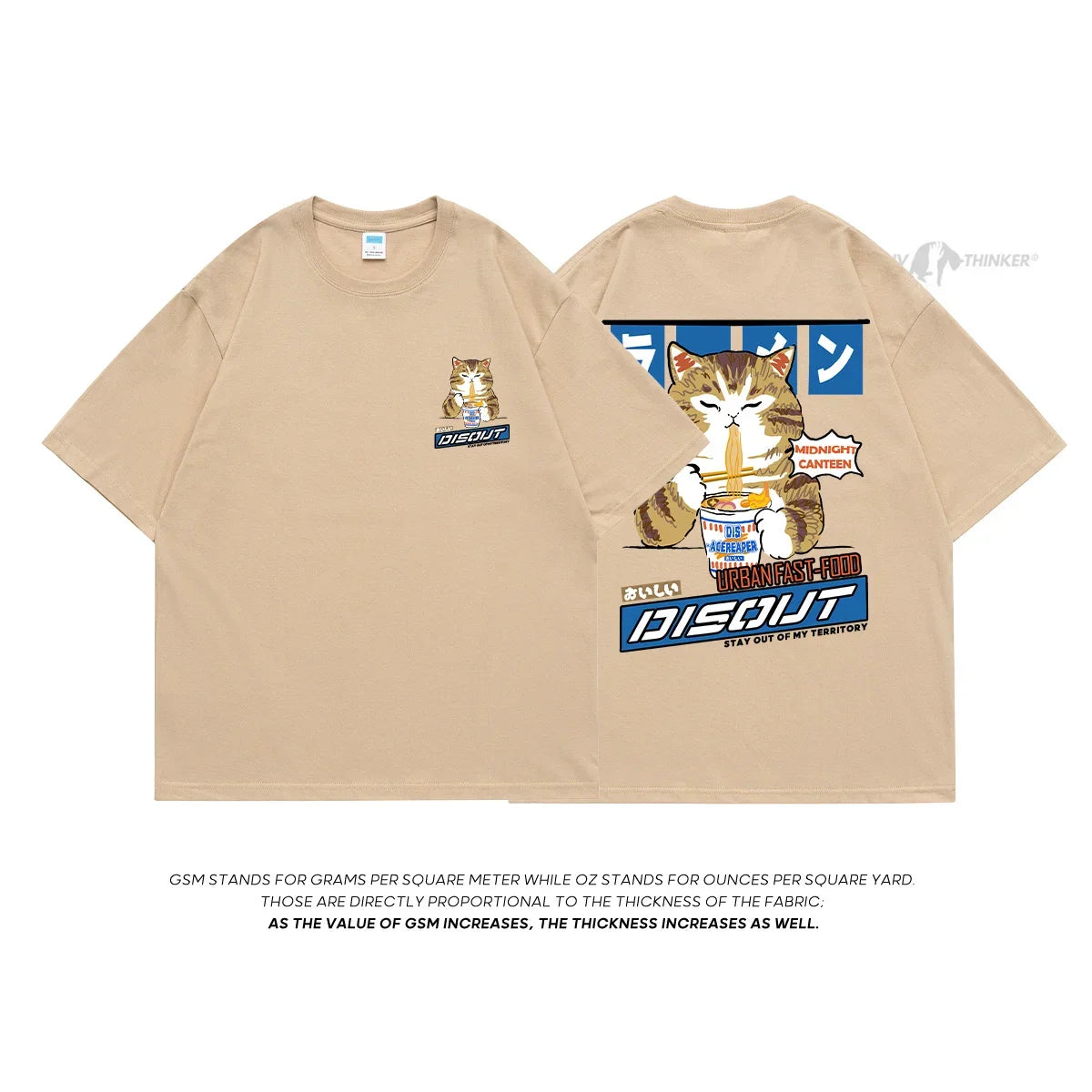 Camiseta informal de manga corta con estampado de dibujos animados para hombre, camiseta japonesa extragrande, ropa para hombre, cuello redondo, talla grande para mujer