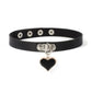 Gargantilla gótica unisex para mujer y niña, collar de cuero con remaches, estilo rock, Kpop, punk, gargantilla negra, collar genial.