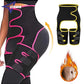 Ceinture amincissante 3 en 1 pour femme, gaine amincissante pour la taille et les cuisses, idéale pour l'entraînement, modelage du corps, perte de poids, rehaussement des fesses
