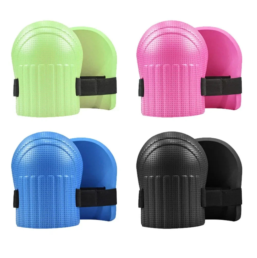 2Pcs EVA Foam Knee Pad Protective Working Soft Padding Workplace Safety Self Protection Sport Kneepad for Gardening Cleaning