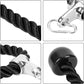 Équipement de portique pour l'entraînement des biceps, corde de traction à double tête, accessoires de gymnastique, poignée de presse inférieure pour triceps, muscles latéraux des triceps